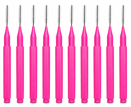 Micro Brow Brushes pink
